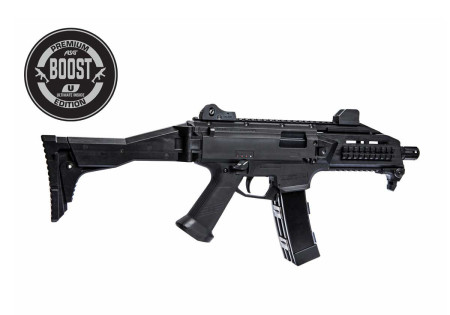 Pistolet mitrailleur CZ SCORPION EVO3 A1 ULTIMATE BOOST 1.4 JOULES AEG ASG BLACK