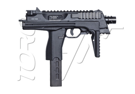 Pistolet mitrailleur MP9 A3 BLACK GAZ ASG