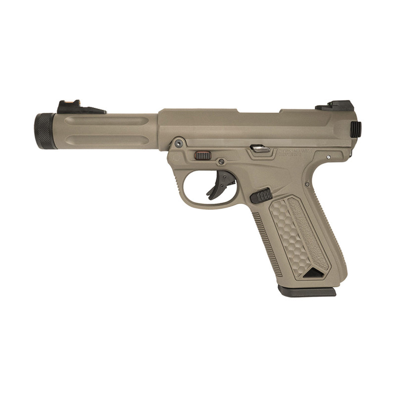 Pistolet ASSASSIN AAP01 FULL AUTO FDE GAZ ACTION ARMY