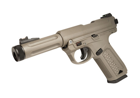 Pistolet ASSASSIN AAP01 FULL AUTO FDE GAZ ACTION ARMY