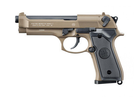 Pistolet BERETTA M92 BLOWBACK GAZ FULL METAL TAN UMAREX