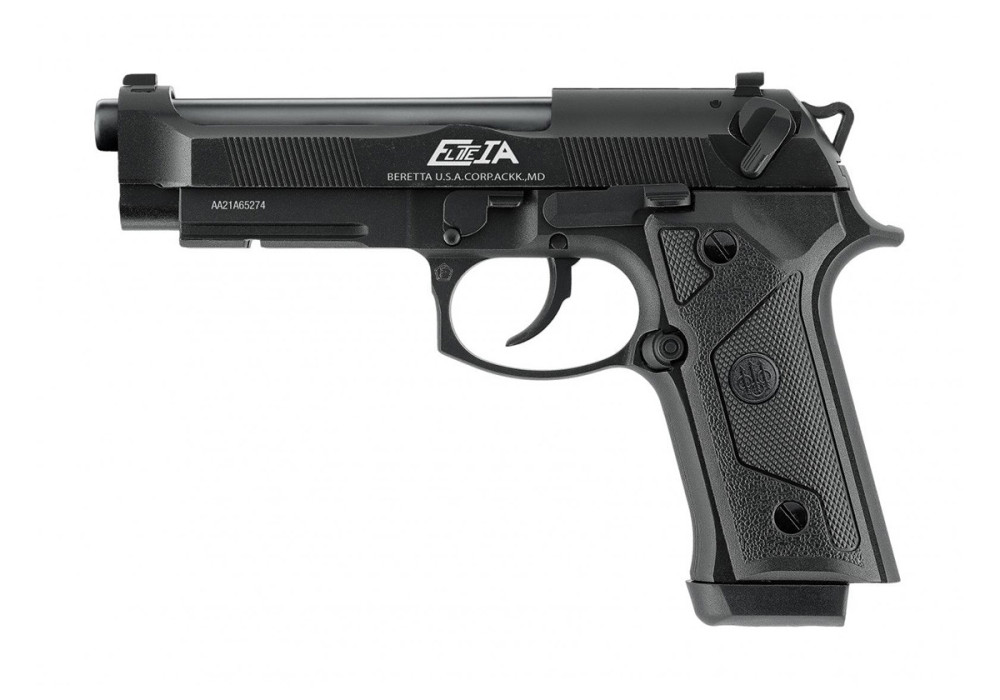 Pistolet BERETTA ELITE IA BLOWBACK GAZ FULL METAL BLACK UMAREX