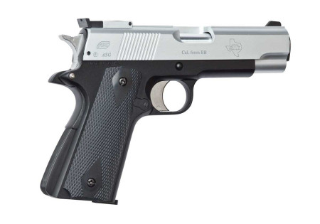 Pistolet 1911 STI LAWMAN ABS GAZ ASG BLACK SILVER