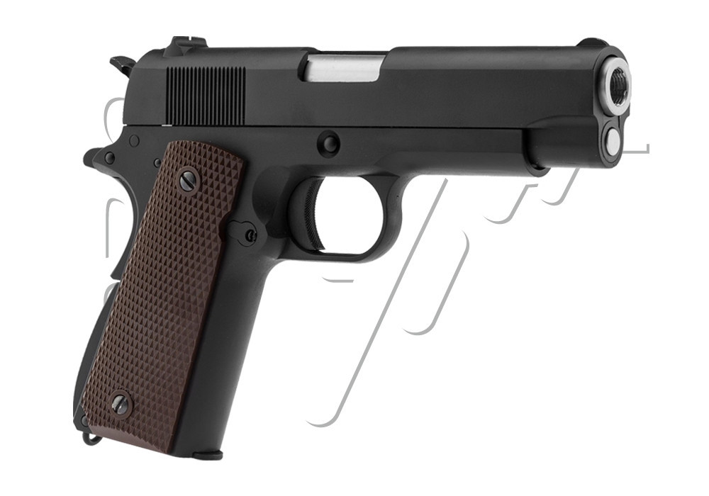 Pistolet COLT 1911 1943 BLOWBACK GAZ BLACK WE