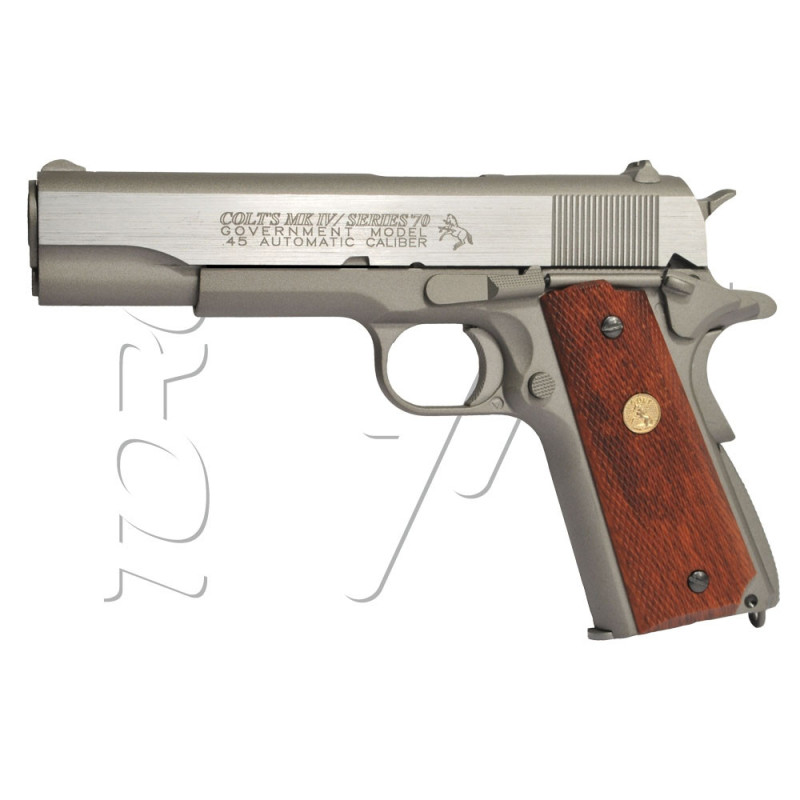 Pistolet COLT 1911 SERIES 70´S MK IV SILVER CYBERGUN CO2