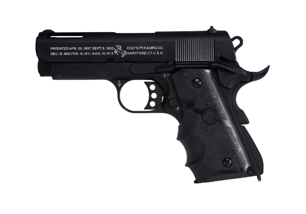 Pistolet COLT 1911 DEFENDER FULL METAL BLOWBACK BLACK GAZ