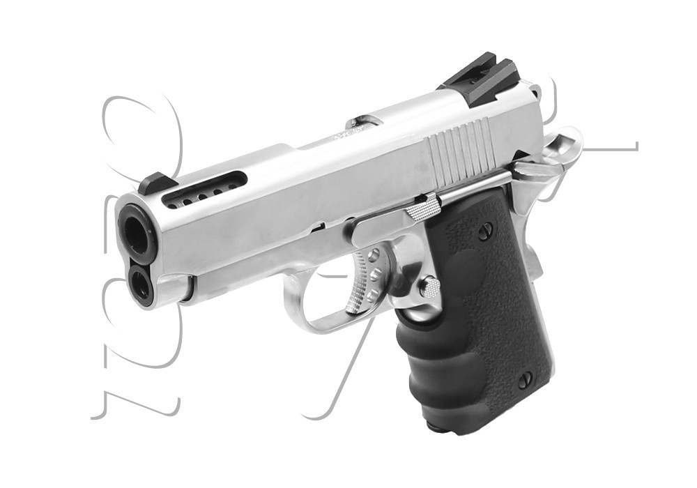 Pistolet 1911 MINI GAZ BLOWBACK AW CUSTOM SILVER