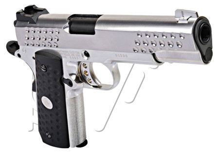 Pistolet 1911 KAC NIGHTHAWK BLOWBACK GAZ WE SILVER CYBERGUN