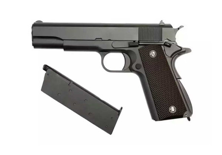 Pistolet COLT 1911 A1 C1911A1 BLOWBACK GAZ BLACK WE