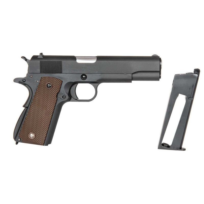 Pistolet COLT 1911 A1 CO2 BLOWBACK BLACK WE