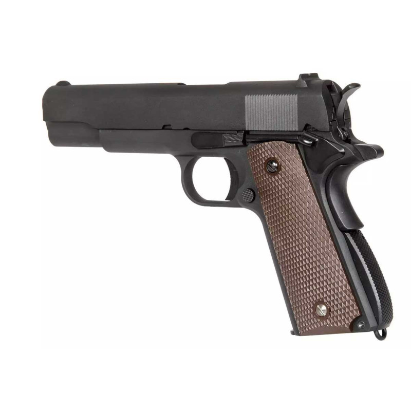 Pistolet COLT 1911 A1 CO2 BLOWBACK BLACK WE