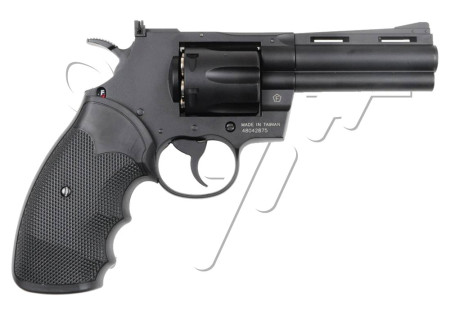 Revolver COLT PYTHON 357 NOIR 4" CO2 METAL DOUILLES ABS 1.9 JOULES