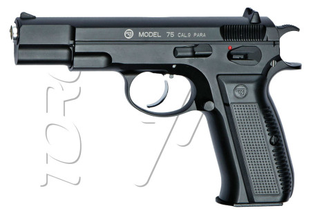 Pistolet CZ 75 BLOWBACK GAZ ASG BLACK