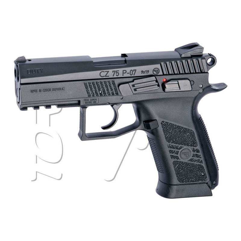 Pistolet CZ 75 P07 DUTY NON BLOWBACK ASG CO2