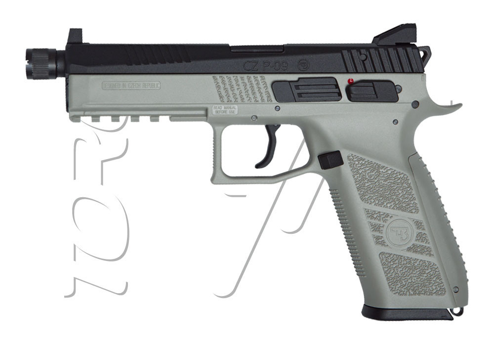 Pistolet CZ P09 URBAN GREY BLOWBACK ASG CO2