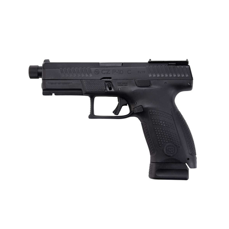 Pistolet CZ P10C OR-OT "Optic Ready" CO2 BLOWBACK FILETE BLACK ASG