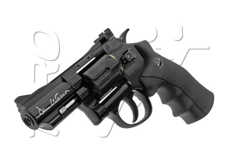 Revolver DAN WESSON 2.5" BLACK ASG CO2