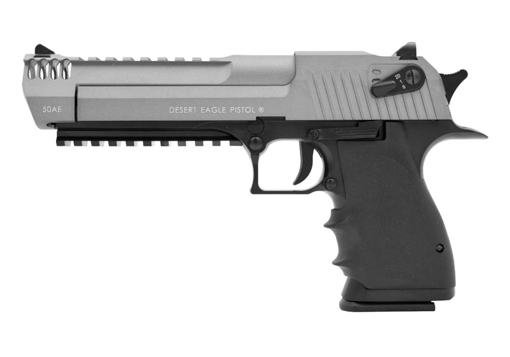 Pistolet DESERT EAGLE L6 FULL AUTO CO2 CYBERGUN BLACK GREY