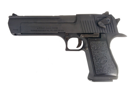 Pistolet DESERT EAGLE .50AE GAZ METAL BLOWBACK BLACK WE CYBERGUN