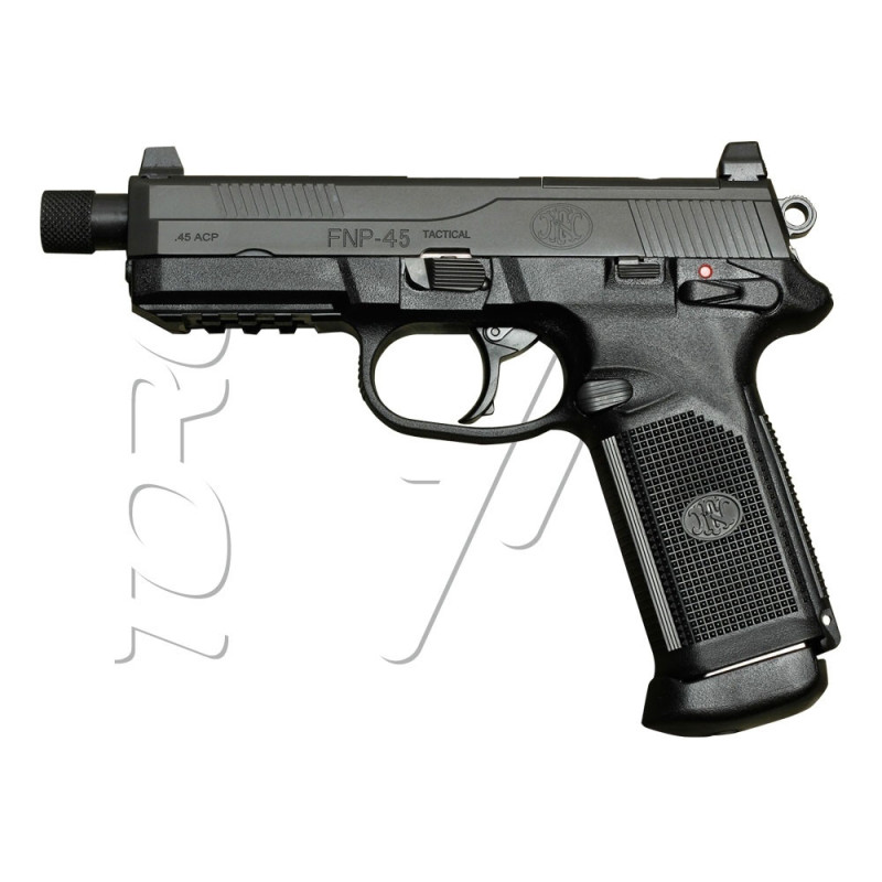 Pistolet FN HERSTAL FNX-45 TACTICAL BLACK BLOWBACK 25BBs GAZ VFC