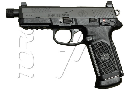 Pistolet FN HERSTAL FNX-45 TACTICAL BLACK BLOWBACK 25BBs GAZ VFC