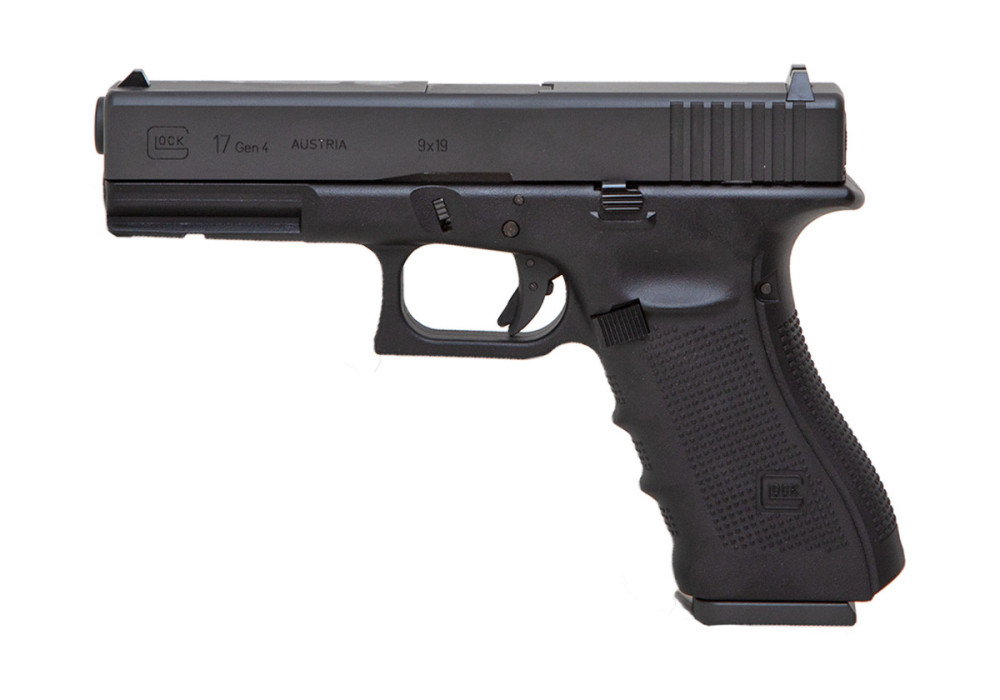 Pistolet GLOCK 17 GEN 4 BLOWBACK CO2 1.4J MARQUAGE GLOCK OFFICIEL