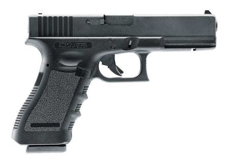 Pistolet 6mm GLOCK 17 GAZ BLOWBACK 23 BBs 1J BLACK UMAREX