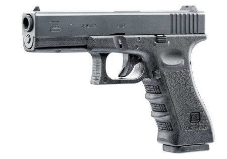 Pistolet 6mm GLOCK 17 GAZ BLOWBACK 23 BBs 1J BLACK UMAREX