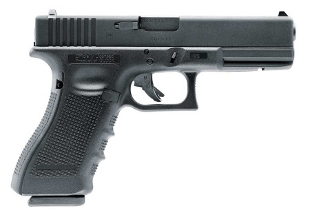 Pistolet 6mm GLOCK 17 GEN4 GAZ BLOWBACK 23 BBs 1J BLACK UMAREX