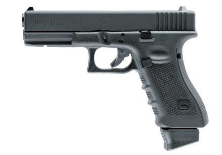 Pistolet 6mm GLOCK 17 GEN4 CO2 BLOWBACK 25 BBs 1J BLACK UMAREX