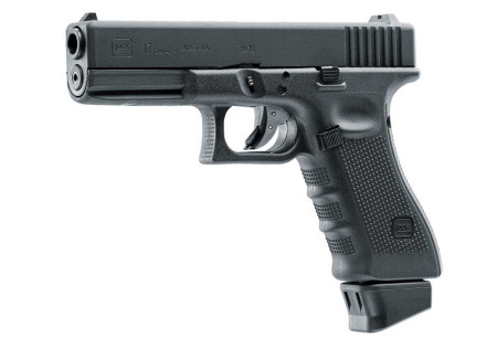 Pistolet 6mm GLOCK 17 GEN4 CO2 BLOWBACK 25 BBs 1J BLACK UMAREX