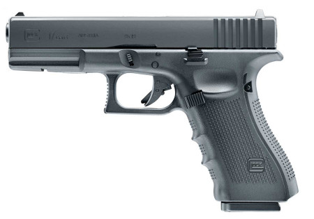 Pistolet 6mm GLOCK 17 GEN4 CO2 BLOWBACK 18 BBs 1.3J BLACK UMAREX