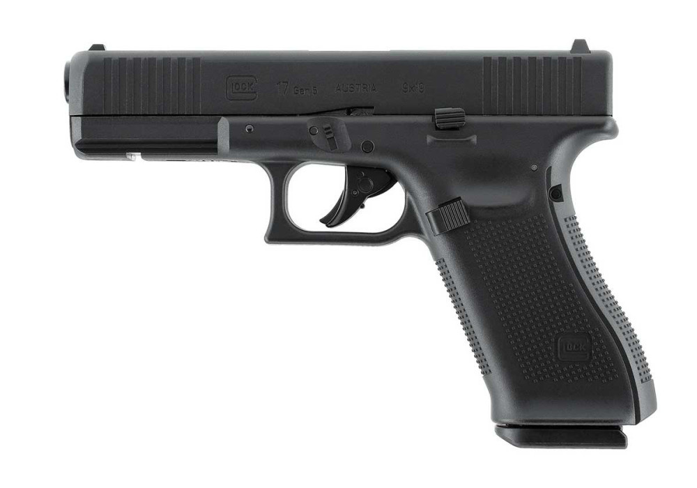 Pistolet 6mm GLOCK 17 GEN5 CO2 BLOWBACK 14 BBs 2J BLACK UMAREX