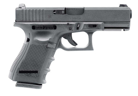 Pistolet 6mm GLOCK 19 GEN4 GAZ BLOWBACK 19 BBs 1J BLACK UMAREX