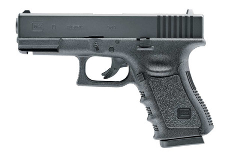 Pistolet 6mm GLOCK 19 CO2 NON BLOWBACK 11 BBs 2J BLACK UMAREX