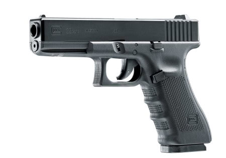 Pistolet 6mm GLOCK 22 GEN4 CO2 NON BLOWBACK 14 BBs 2J BLACK UMAREX