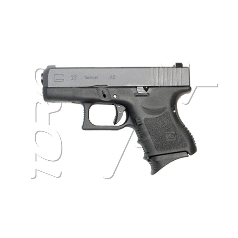 Pistolet TYPE GLOCK 27.3 BLOWBACK BLACK GAZ WE