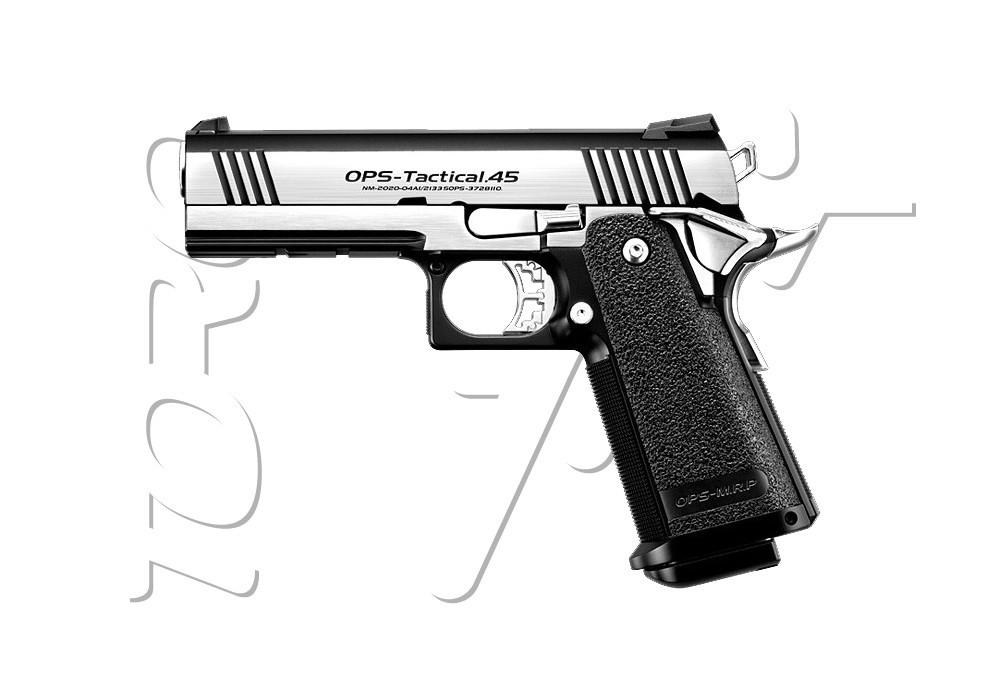 Pistolet HI-CAPA CUSTOM DUAL STAINLESS 4.3 GAZ TOKYO MARUI