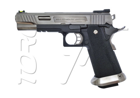 Pistolet HI-CAPA 4.3 WET REX SILVER GAZ WE