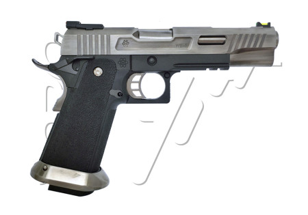 Pistolet HI-CAPA 4.3 WET REX SILVER GAZ WE