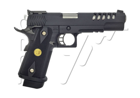 Pistolet HI-CAPA 5.1 BLACK GAZ WE