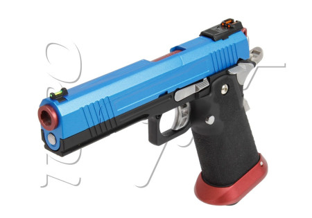 Pistolet HI-CAPA SERIE HX10 SPLIT BLUE AW CUSTOM GAZ