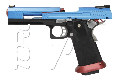 Pistolet HI-CAPA SERIE HX10 SPLIT BLUE AW CUSTOM GAZ