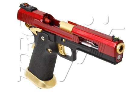 Pistolet HI-CAPA SERIE HX10 SPLIT RED AW CUSTOM GAZ