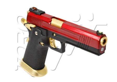 Pistolet HI-CAPA SERIE HX10 SPLIT RED AW CUSTOM GAZ