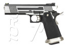 Pistolet HI-CAPA SERIE HX10 SPLIT SILVER AW CUSTOM GAZ