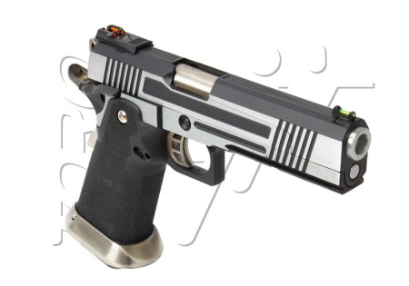 Pistolet HI-CAPA SERIE HX10 SPLIT SILVER AW CUSTOM GAZ