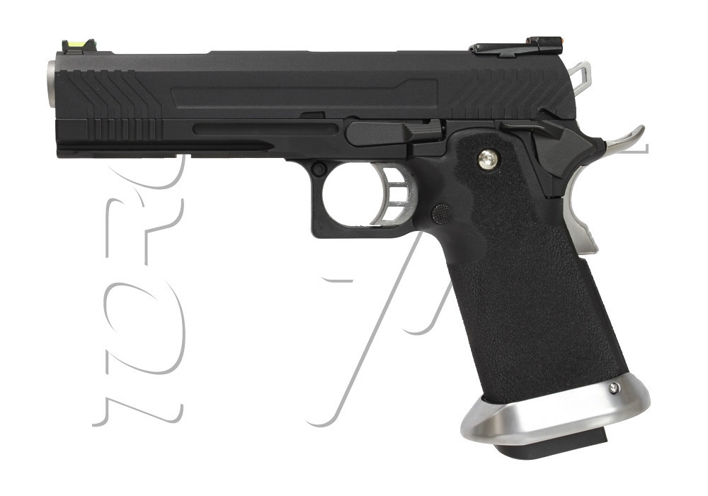 Pistolet HI-CAPA SERIE HX11 FULL BLACK AW CUSTOM GAZ