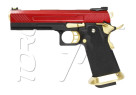 Pistolet HI-CAPA SERIE HX11 FULL RED AW CUSTOM GAZ