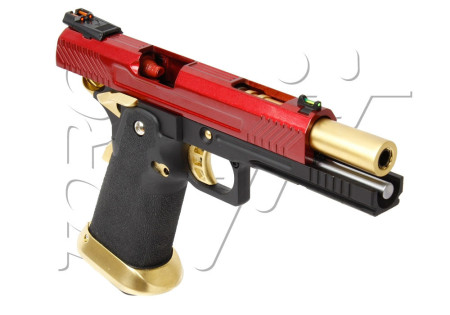 Pistolet HI-CAPA SERIE HX11 FULL RED AW CUSTOM GAZ